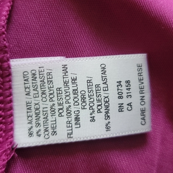 BCBG Maxazria Strapless Tube Top Size Small in Pink - Picture 5 of 7